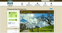 Desktop Screenshot of champoeg.org